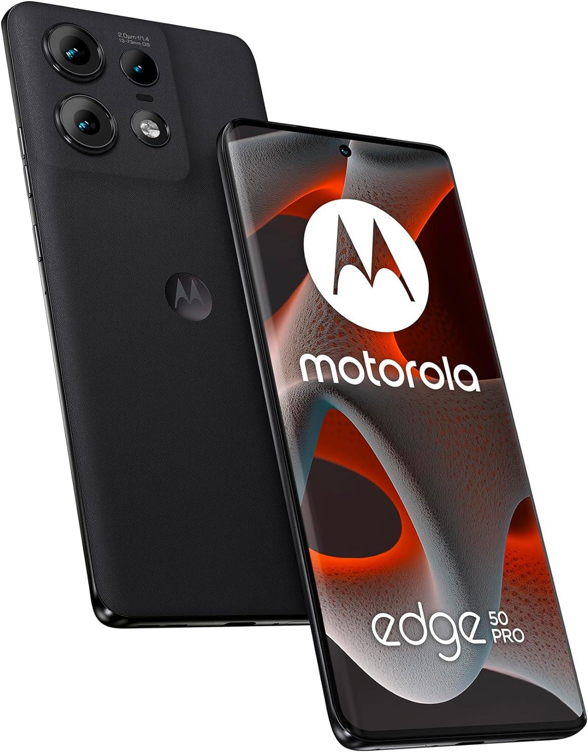 Motorola Edge 50 Pro - 5G Smartphone 12GB/512GB (6.7"), Black Beauty