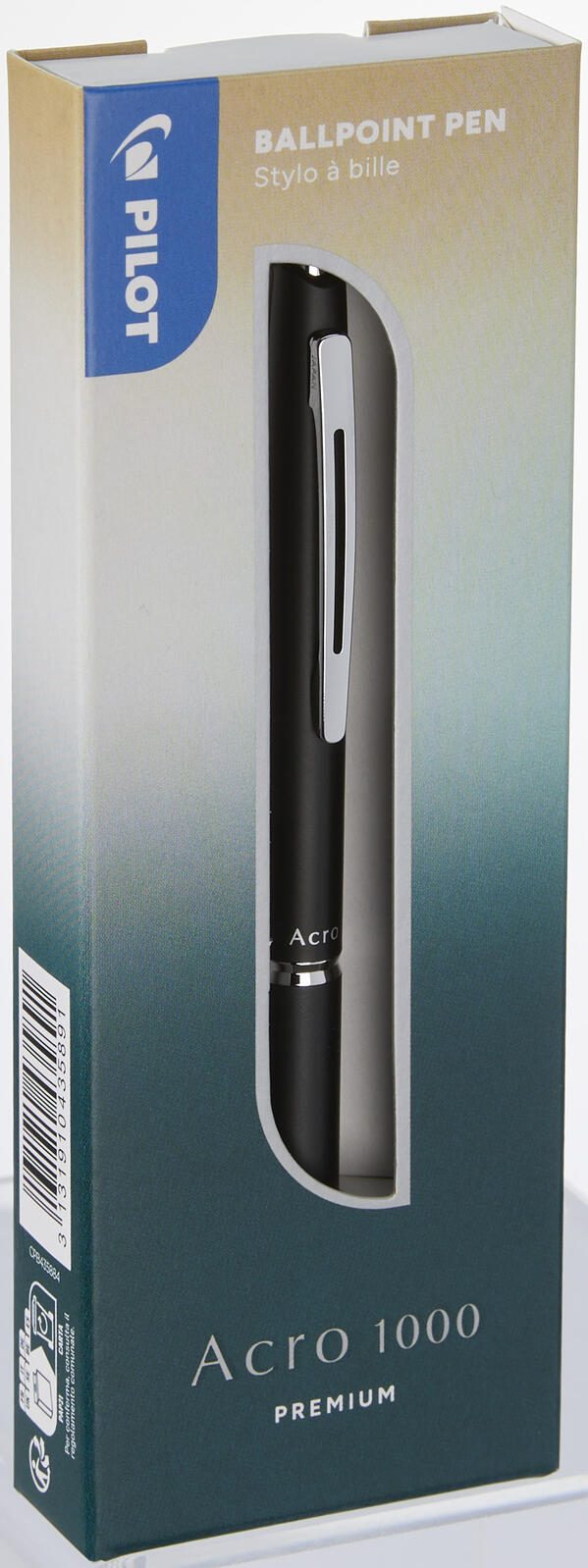 PILOT Acro 1000 Kugelschreiber 0.4 mm Schwarz
