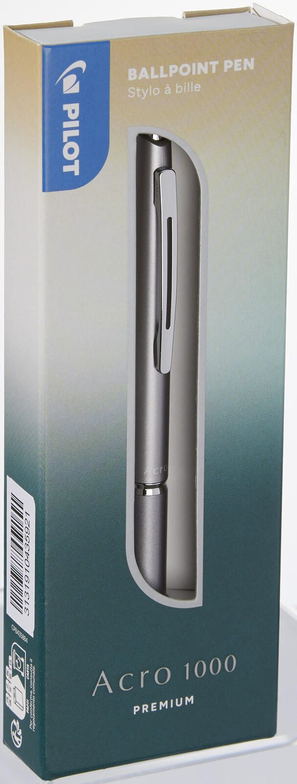 PILOT Acro 1000 Kugelschreiber 0.4 mm Schwarz