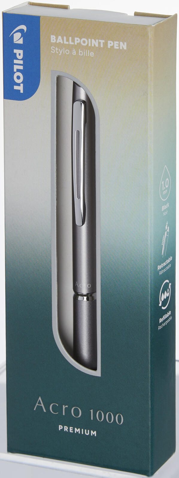 PILOT Acro 1000 Kugelschreiber 0.4 mm Schwarz