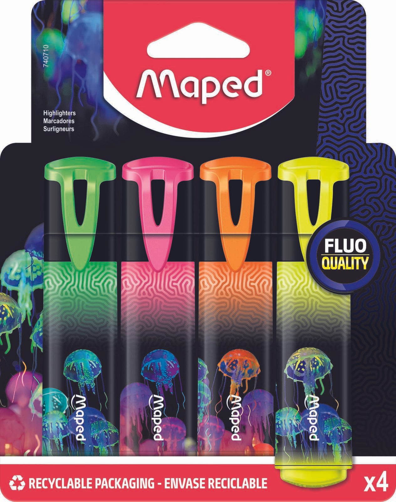 maped Deepsea Paradise Textmarker Mehrfarbig