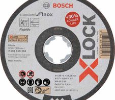 BOSCH Trennscheibe X-LOCK Standard for Inox