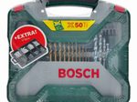 BOSCH Bohrer- und Bit-Set X-Line 50Ti plus 173-teilig Fixier-Set 223-teilig