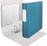 LEITZ Ordner Rückenbreite 8.2 cm DIN A4 stabile Pappe sanftes blau