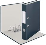 LEITZ Ordner Rückenbreite 5.2 cm DIN A4 stabile Pappe samtgrau