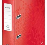 LEITZ Qualitäts-Ordner 180° WOW DIN A4, 5 cm rot