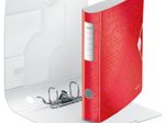 LEITZ Ordner Rückenbreite 6.5 cm DIN A4 Kunststoff rot