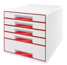 perlweiß/rot