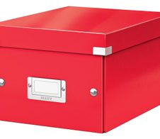 LEITZ Aufbewahrungsbox Click & Store 7,4 l - 21,6 x 28,2 x 16,0 cm rot