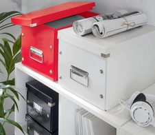 LEITZ Aufbewahrungsbox Click & Store 30,0 l - 32,0 x 36,0 x 31,0 cm rot