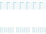 RNK-Verlag Schreibtischunterlage Office - 2024/2025/2026 48,0 x 33,0 cm, weiß