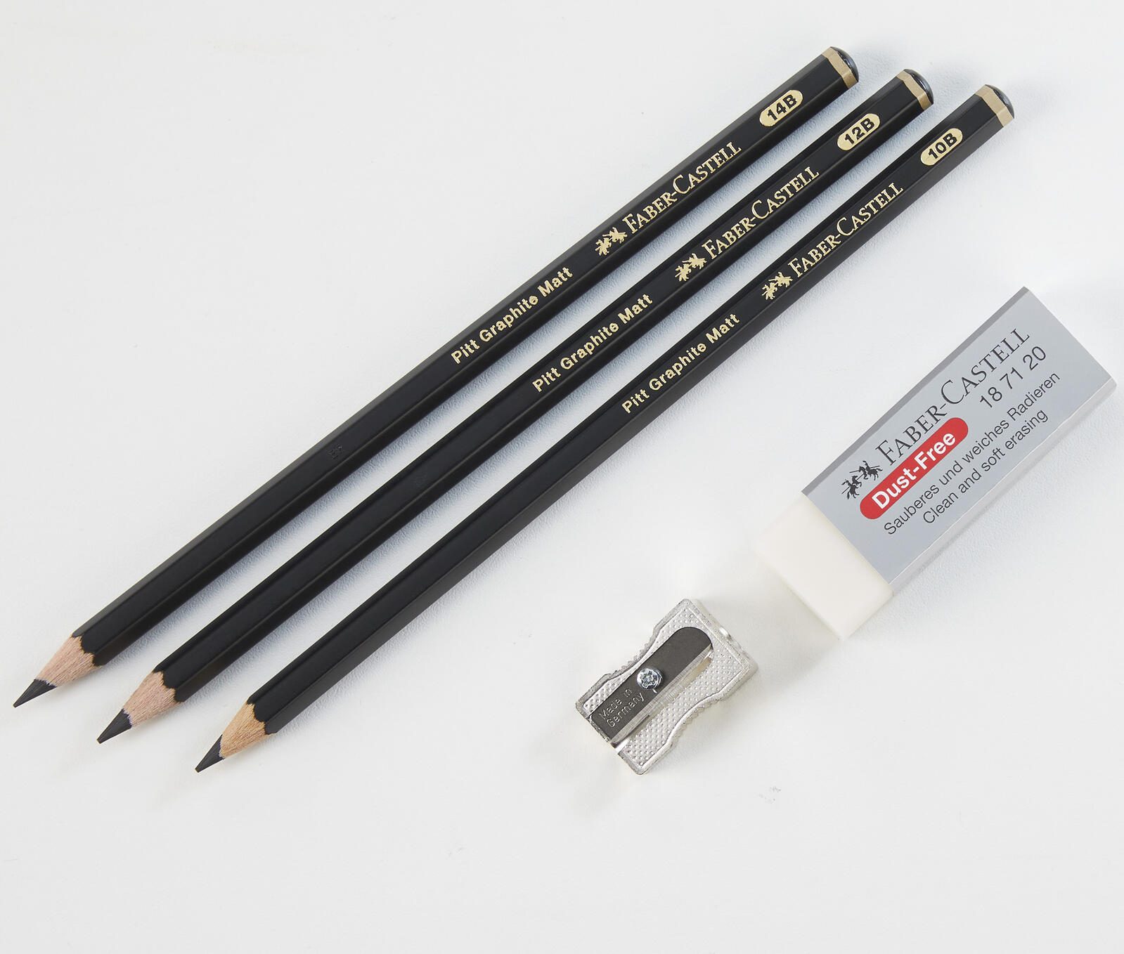 FABER-CASTELL Bleistift-Set Pitt Graphite