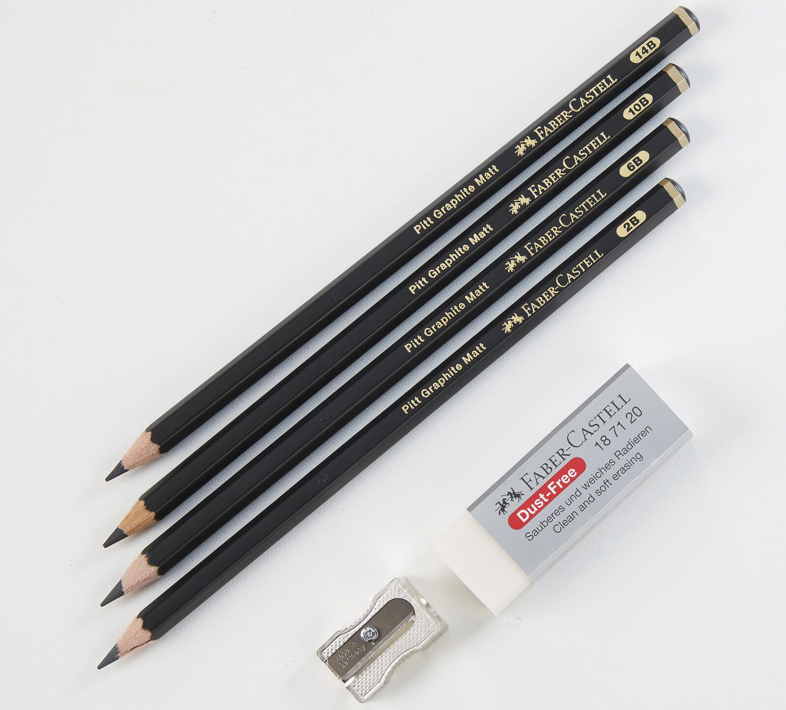 FABER-CASTELL Bleistift-Set Pitt Graphite