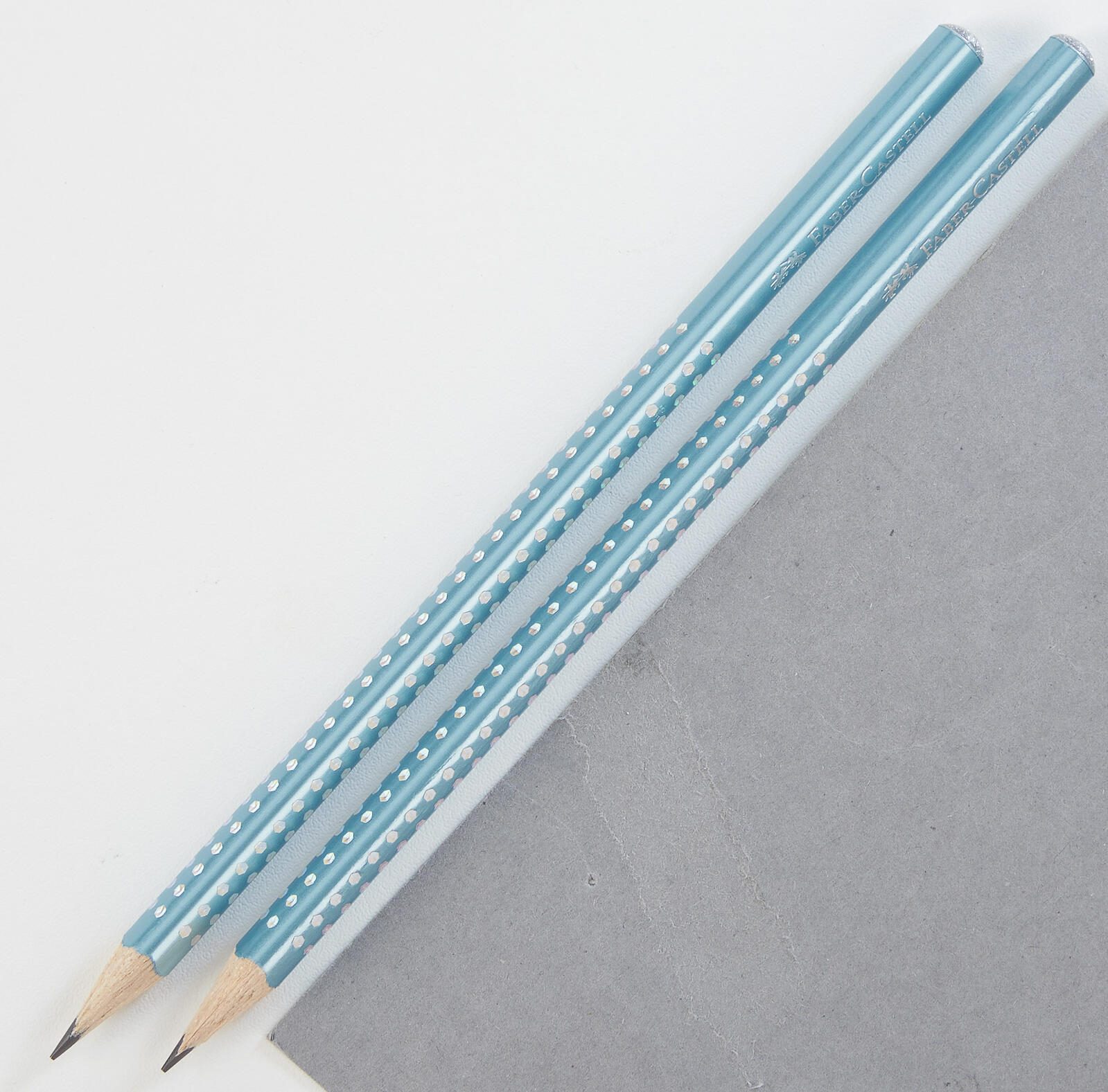 FABER-CASTELL Bleistift-Set Grip Sparkle
