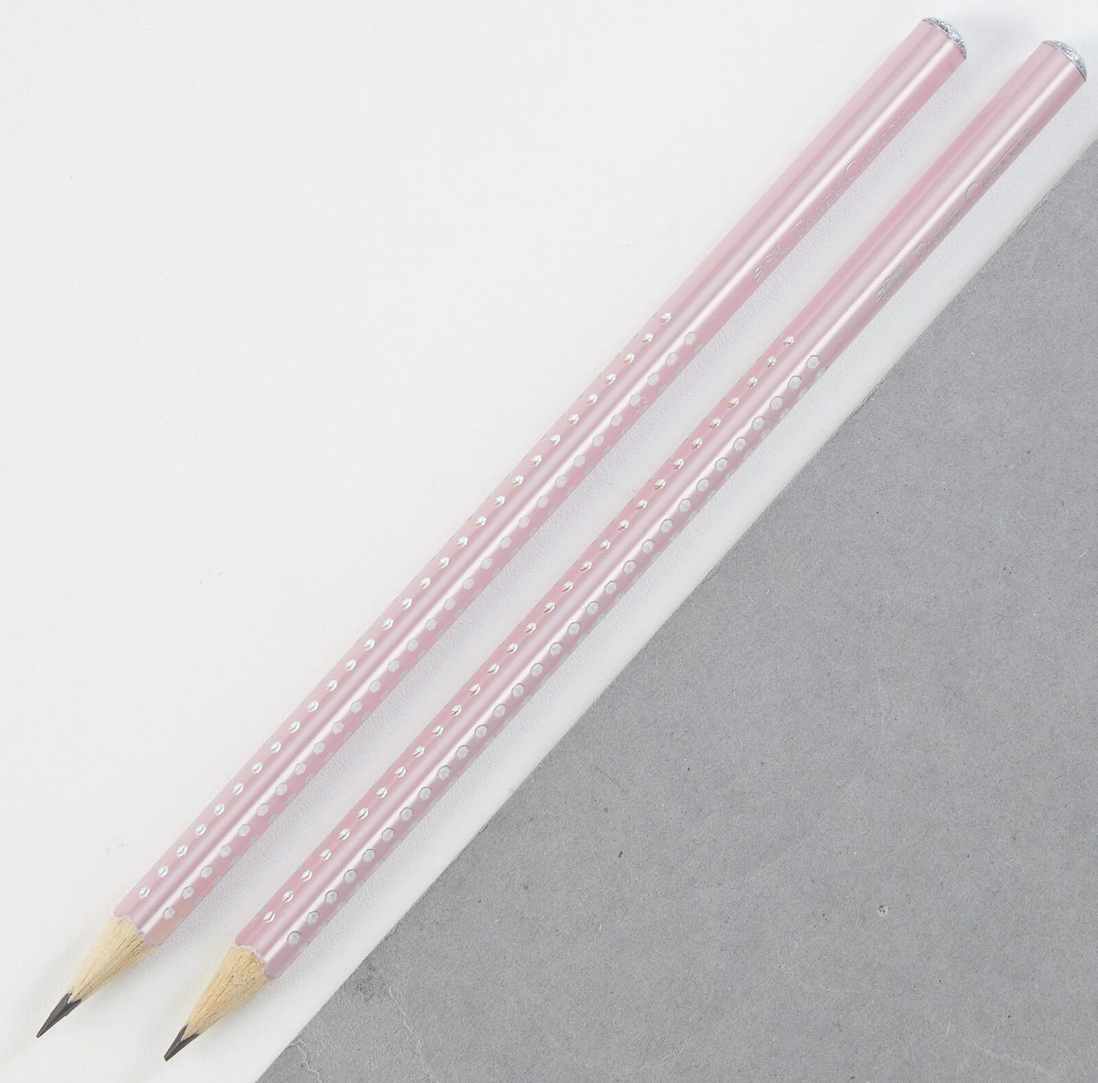 FABER-CASTELL Bleistift-Set Grip Sparkle