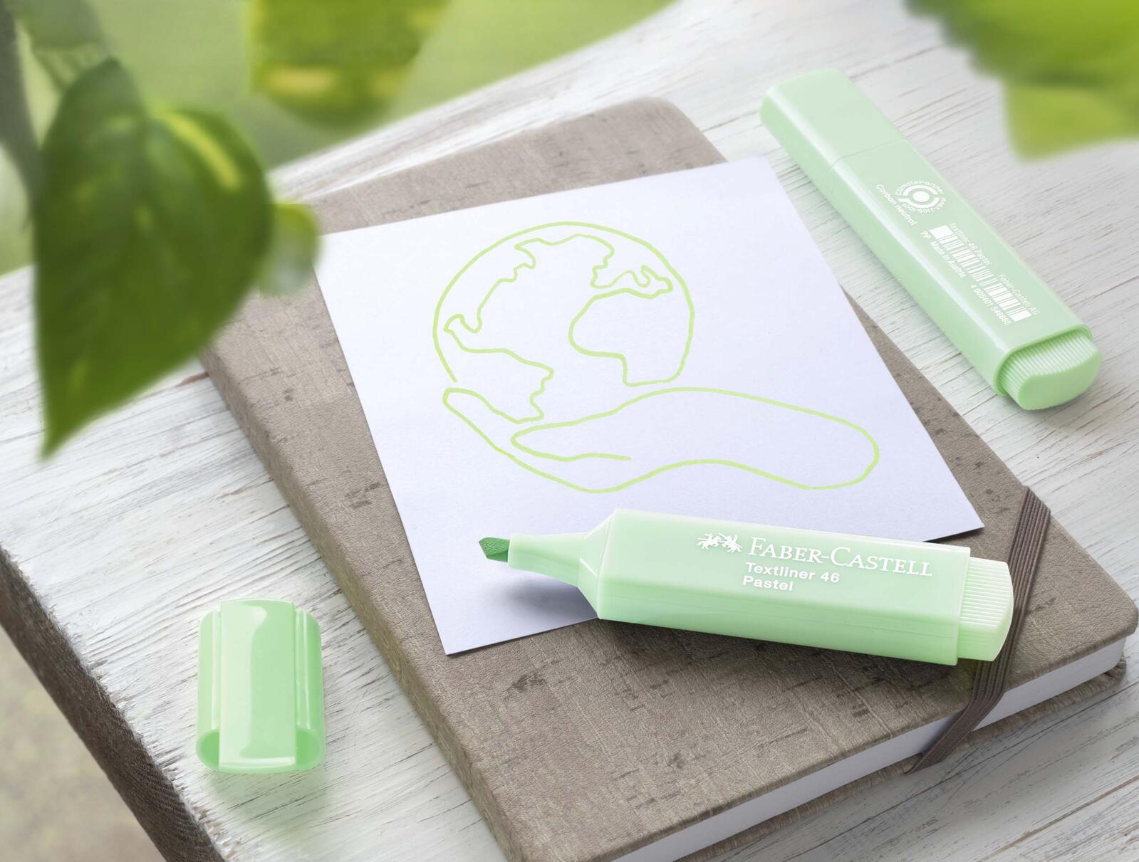 FABER-CASTELL TL 46 Pastell Textmarker Grün