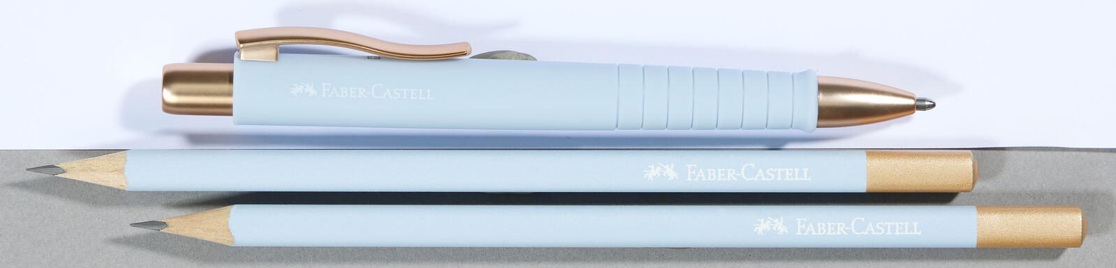 FABER-CASTELL Urban Kugelschreiber-Set 0.7 mm Blau