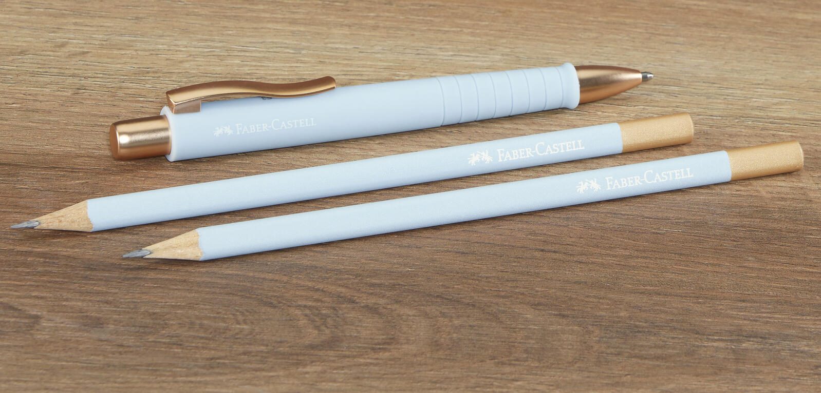 FABER-CASTELL Urban Kugelschreiber-Set 0.7 mm Blau