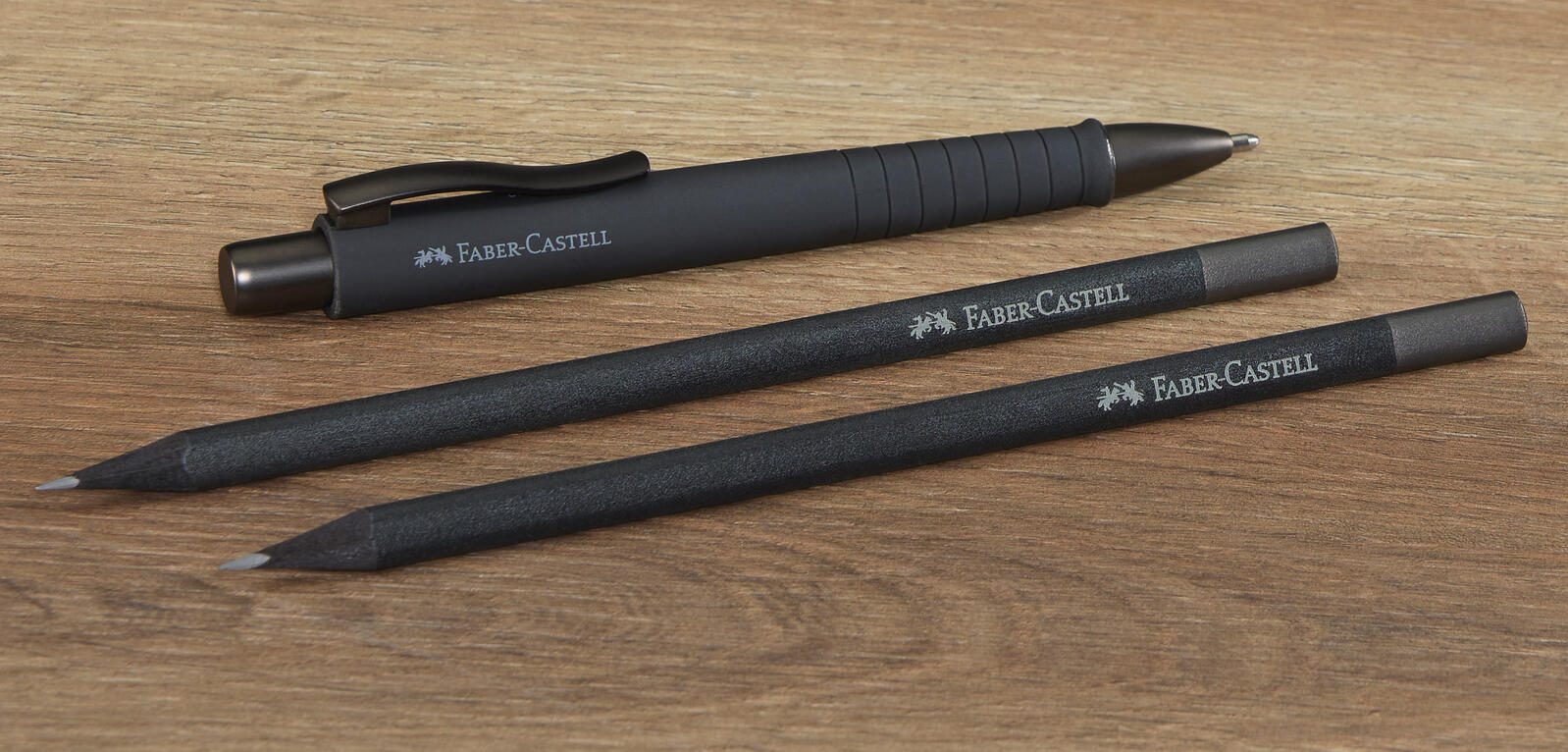 FABER-CASTELL Urban Kugelschreiber-Set 0.7 mm Blau