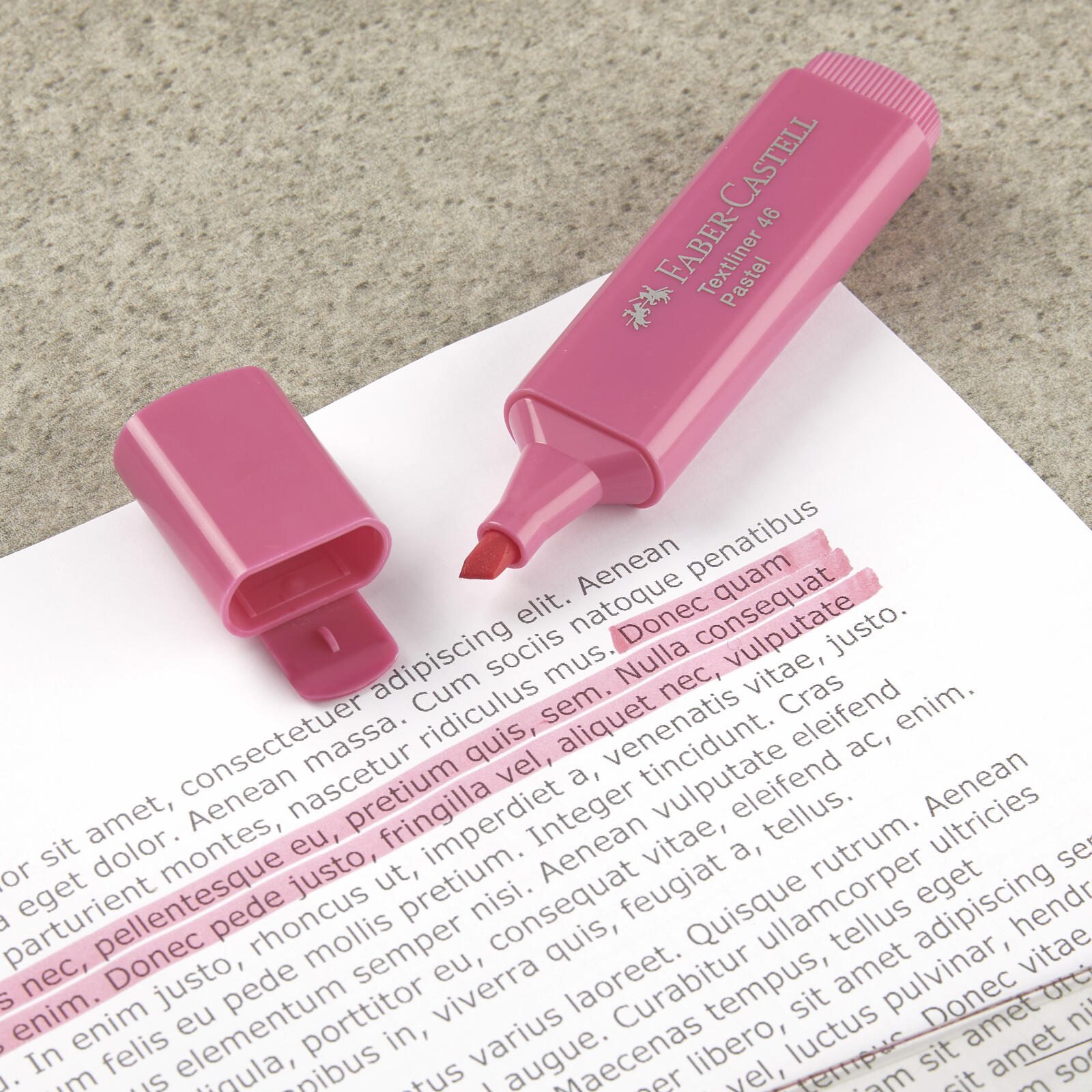 FABER-CASTELL TL 46 Pastell Textmarker Mehrfarbig