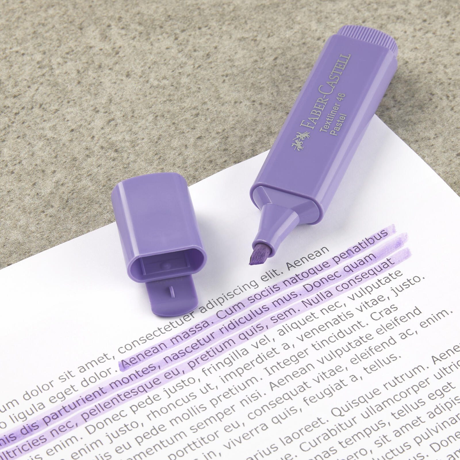 FABER-CASTELL TL 46 Pastell Textmarker Mehrfarbig