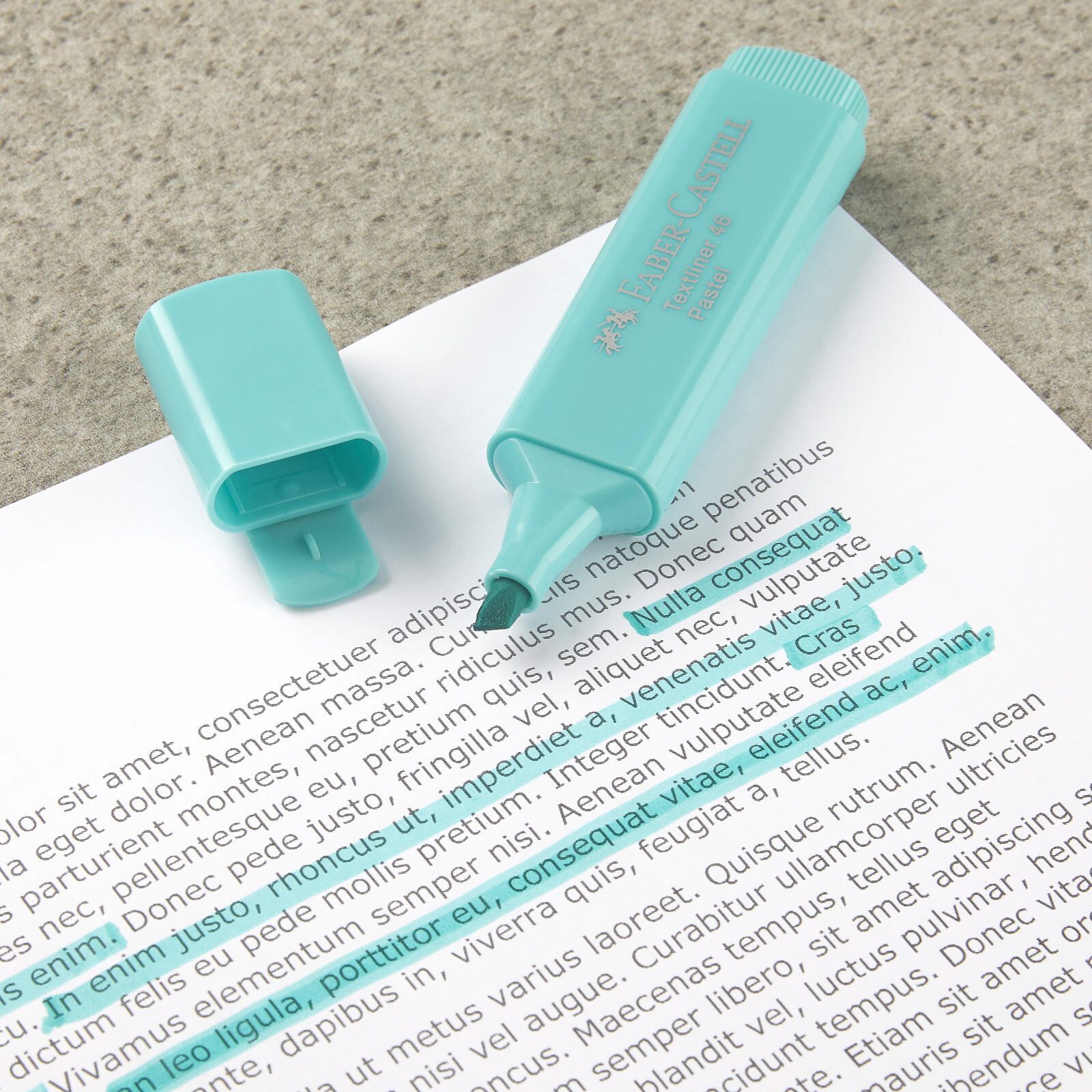 FABER-CASTELL TL 46 Pastell Textmarker Mehrfarbig