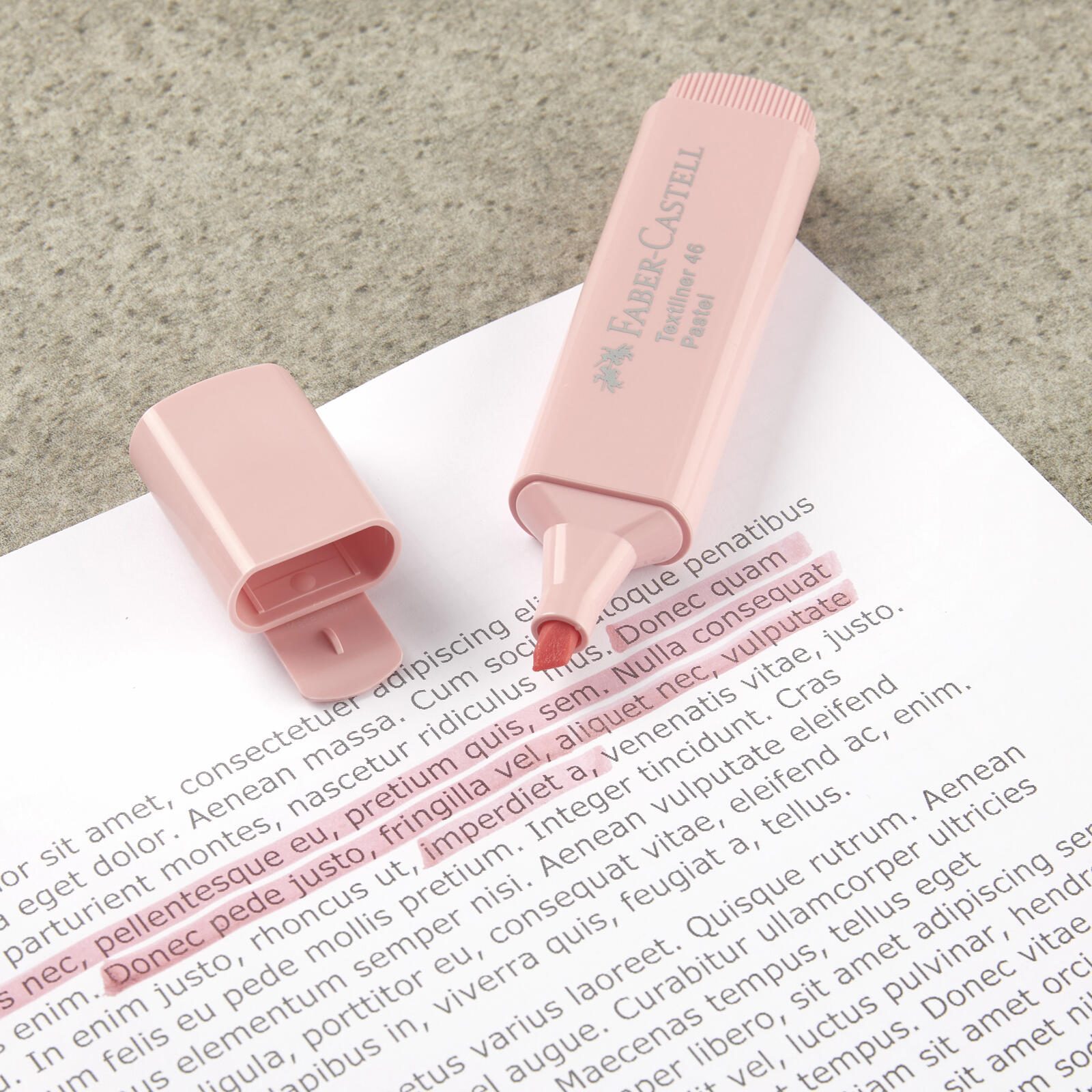 FABER-CASTELL TL 46 Pastell Textmarker Mehrfarbig