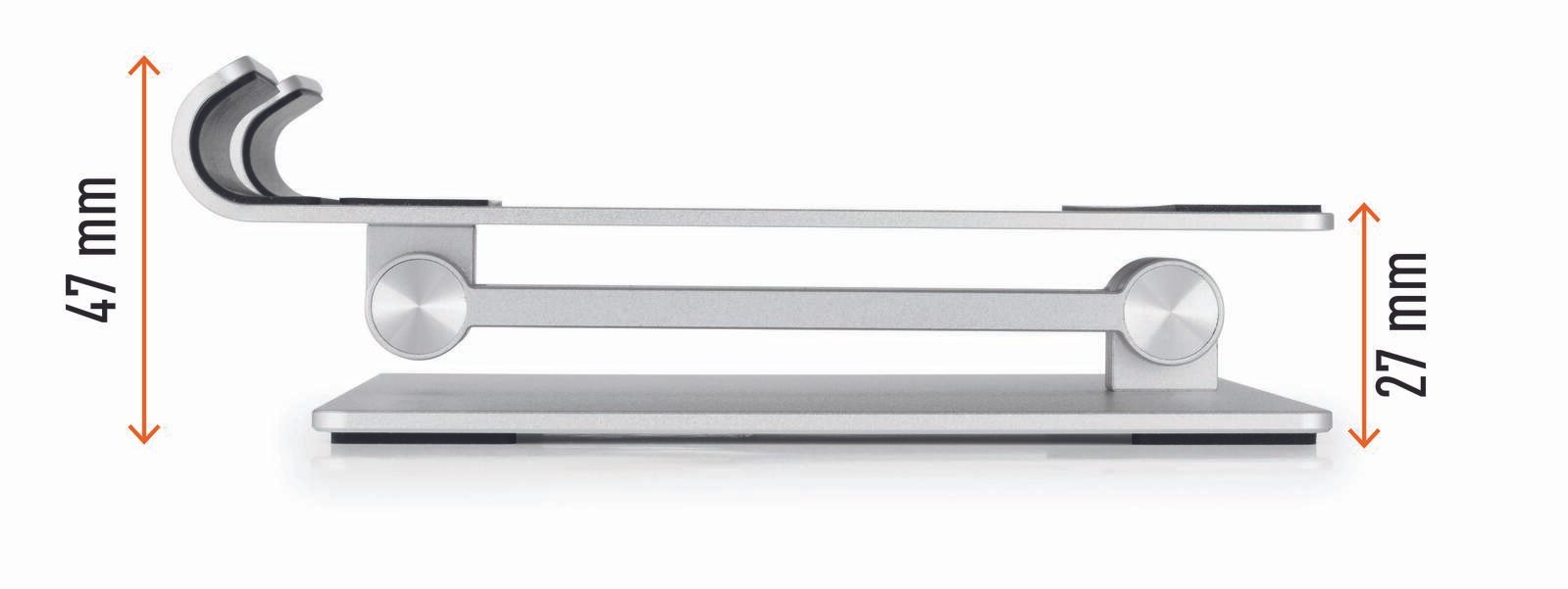 DURABLE Tablet-Ständer Rise silber