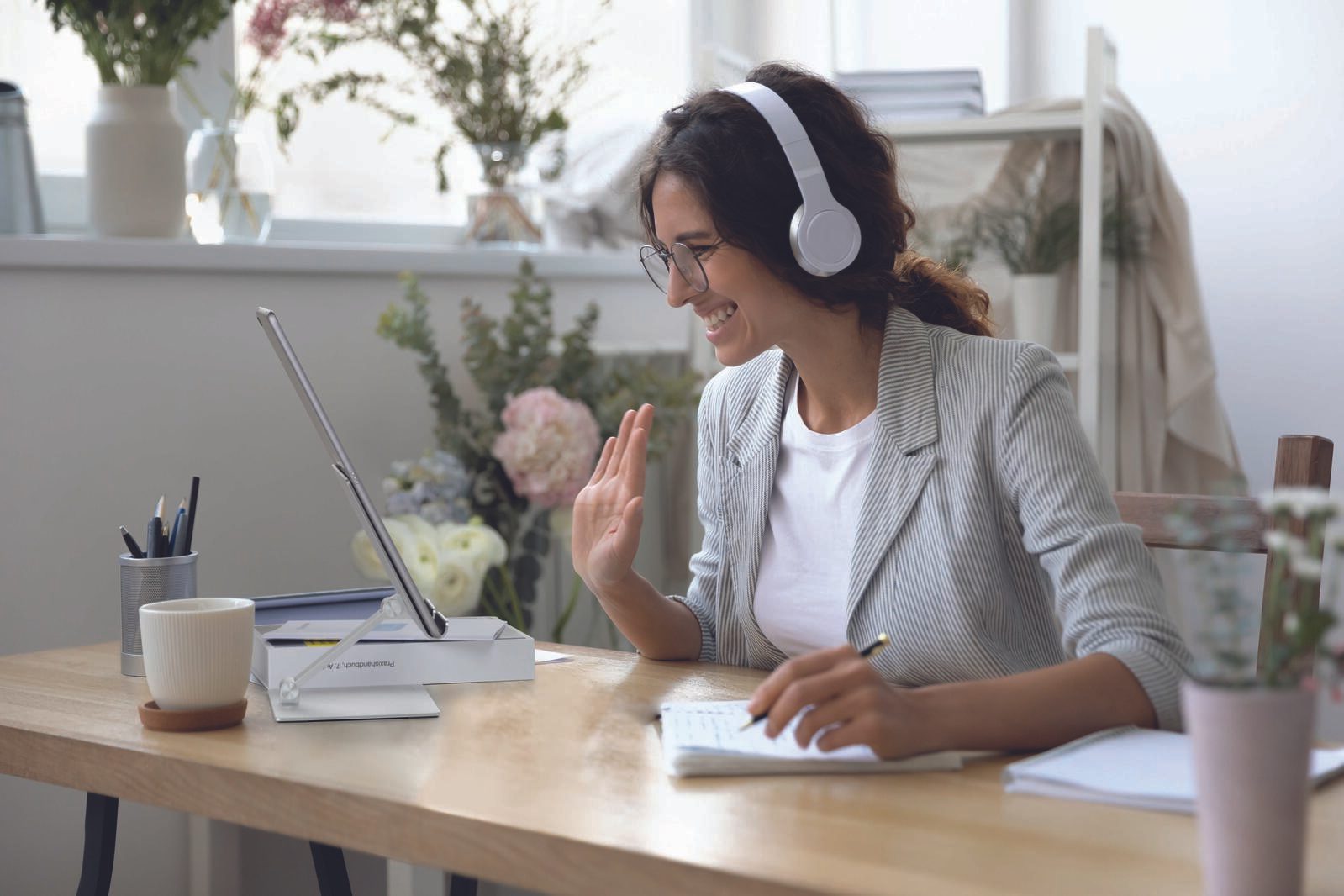 DURABLE Tablet-Ständer Rise silber