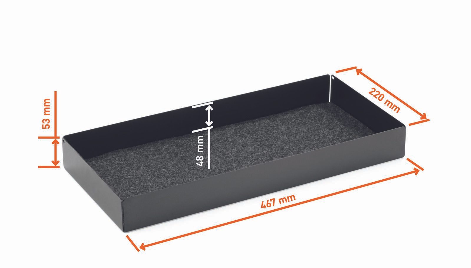 DURABLE Monitorständer EFFECT Schublade schwarz