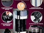 ProfiCook PC-KA 1169 Kaffeemaschine silber/schwarz