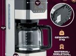 ProfiCook PC-KA 1169 Kaffeemaschine silber/schwarz
