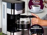 ProfiCook PC-KA 1169 Kaffeemaschine silber/schwarz