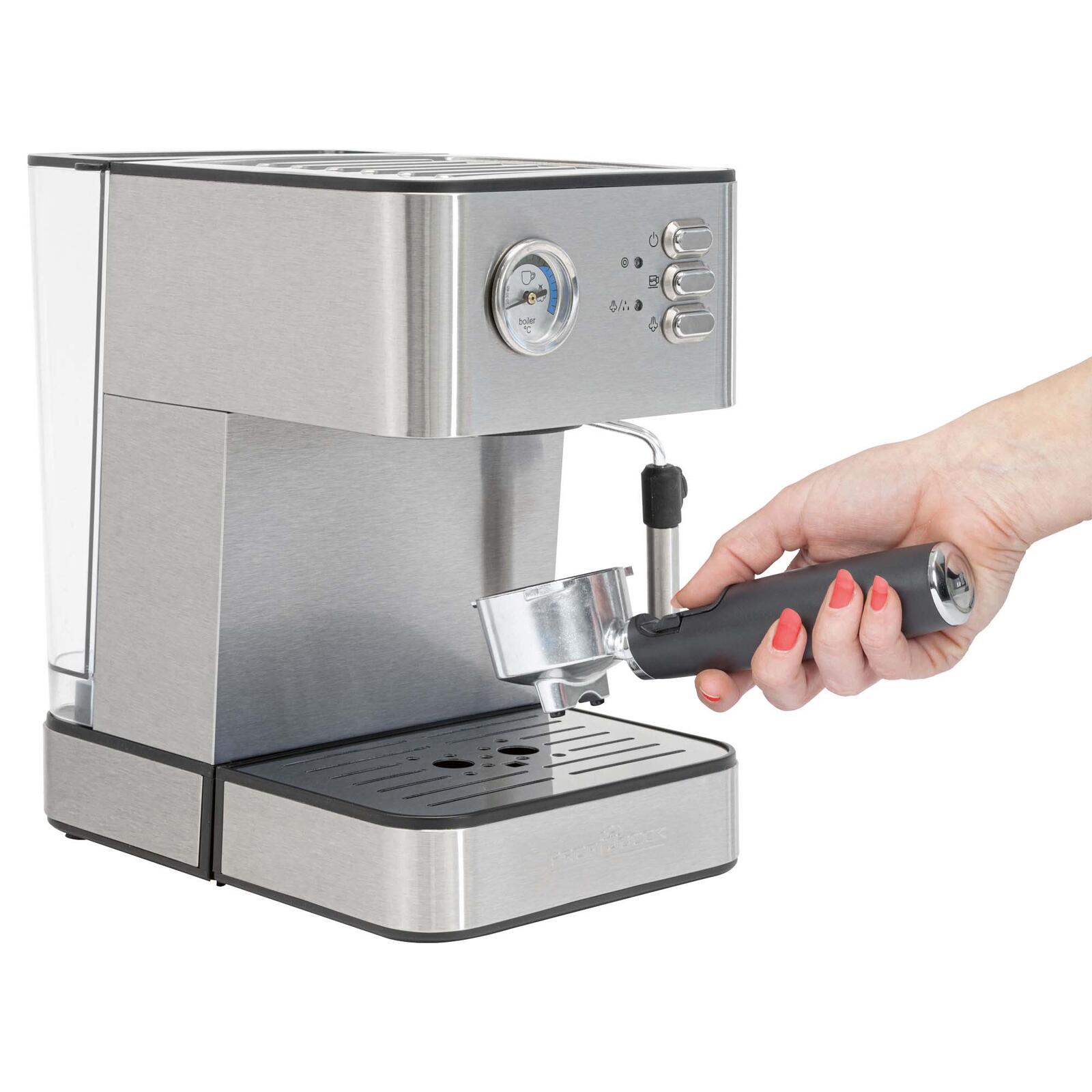 ProfiCook PC-ES 1209 Espressomaschine silber