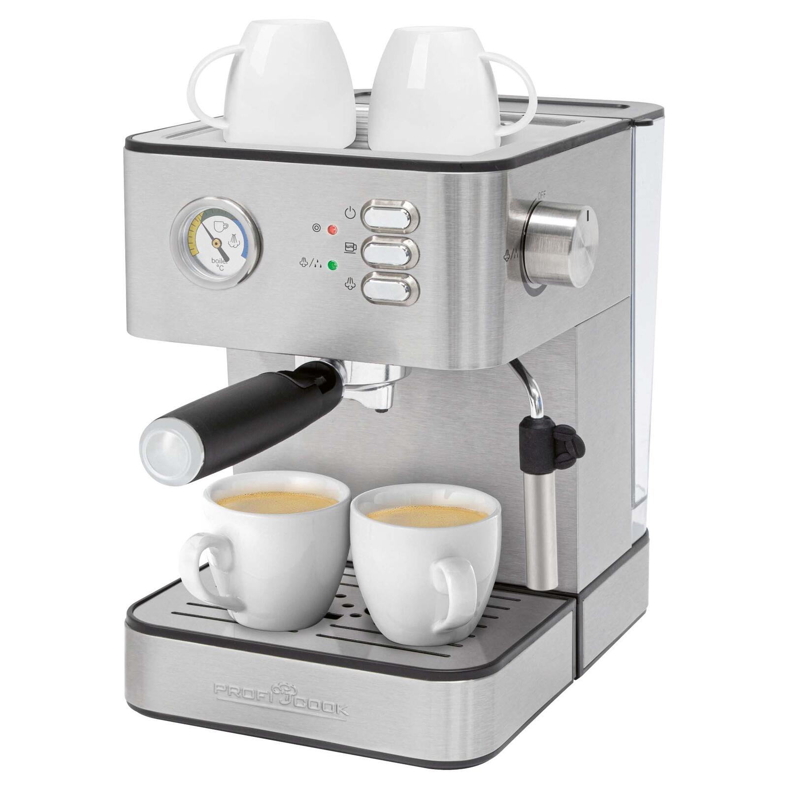 ProfiCook PC-ES 1209 Espressomaschine silber