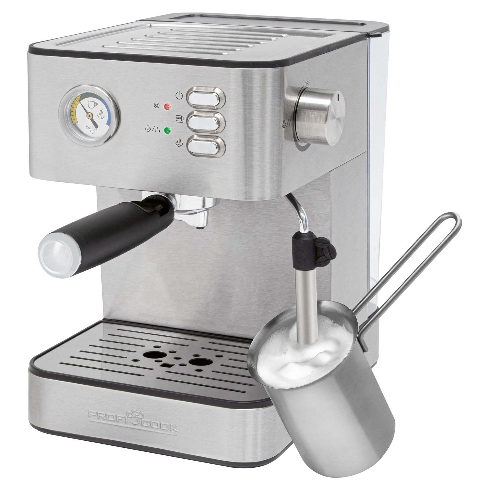 ProfiCook PC-ES 1209 Espressomaschine silber