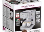 ProfiCook PC-ES 1209 Espressomaschine silber