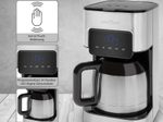 ProfiCook PC-KA 1191 Kaffeemaschine silber/schwarz