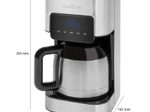 ProfiCook PC-KA 1191 Kaffeemaschine silber/schwarz