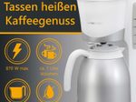 CLATRONIC KA 3327 Kaffeemaschine weiß