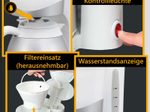 CLATRONIC KA 3327 Kaffeemaschine weiß