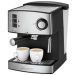 CLATRONIC ES 3643 Espressomaschine silber/schwarz