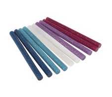 Rayher Heißklebesticks Glitter beere, lila, weiß, türkis, blau