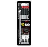 STABILO Filzstifte ARTY BLACK