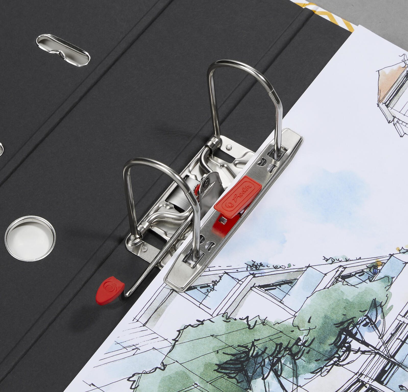 herlitz Motivordner Rückenbreite 8 cm DIN A4 Karton Motiv