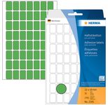 HERMA Etiketten 18,0 x 12,0 mm, grün