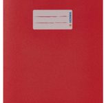 HERMA Heftumschlag glatt rot 14,8 x 21,0 cm