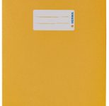 HERMA Heftumschlag glatt gelb 14,8 x 21,0 cm