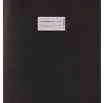 HERMA Heftumschlag glatt schwarz 21,0 x 29,7 cm