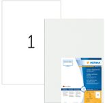 HERMA Folien-Kraftklebe-Etiketten SPECIAL 420,0 x 297,0 mm, weiß